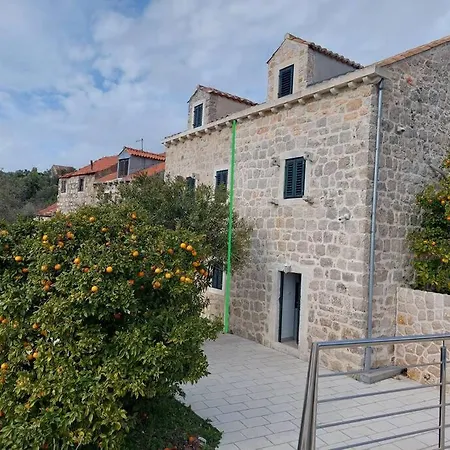 Orange Tree House Vikendica Sipanska Luka (Sipan)